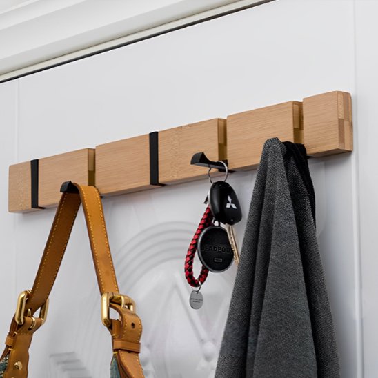 Porte manteau bois 